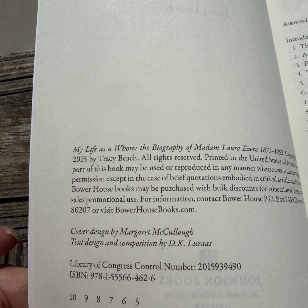 Historical Softcover book My LifeAs a (Soiled Dove) Biography of Laura Evens - Picture 4 of 8